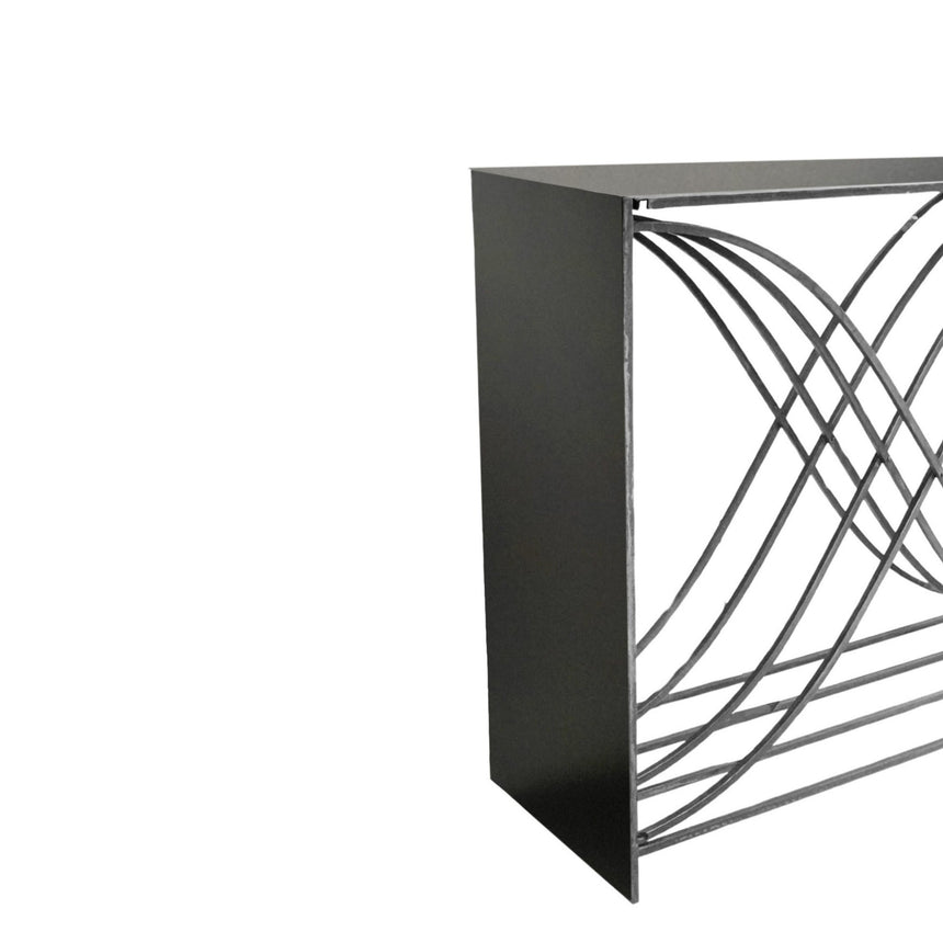 Outdoor Log/Wood Storage Holder X Shape Design Rack - Zinc Finish, Waterproof, Frost Resistant