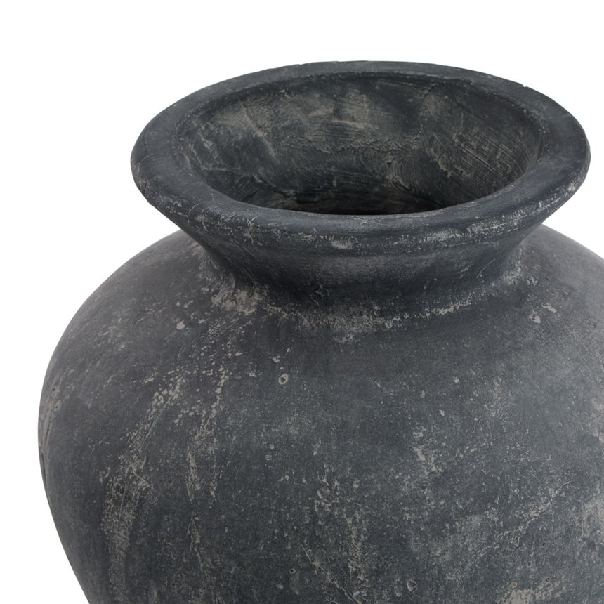 Amalfi Grey Vase - Decor Sanctuary UK curated collection of luxury home decor