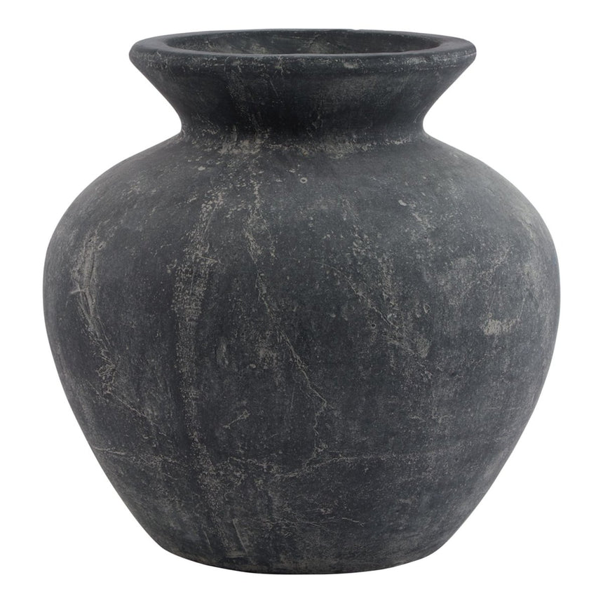Amalfi Grey Vase - Decor Sanctuary UK curated collection of luxury home decor