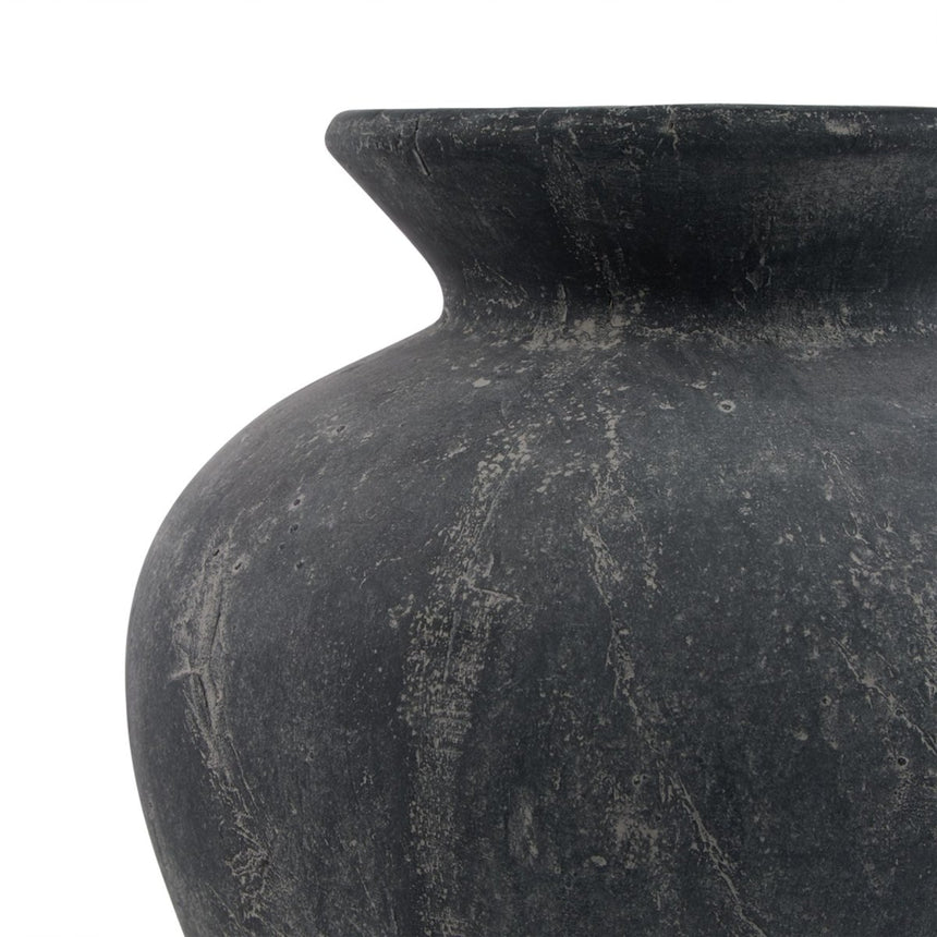 Amalfi Grey Vase - Decor Sanctuary UK curated collection of luxury home decor