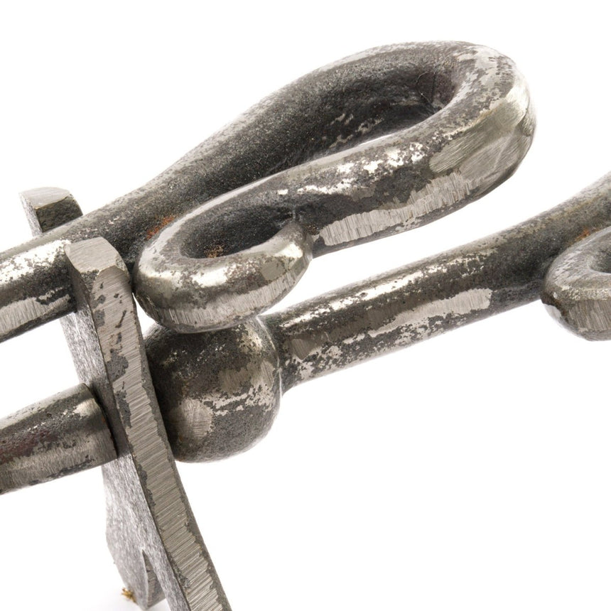 Antique Pewter Crook Handled Hearth Tidy - Decor Sanctuary UK curated collection of luxury home decor