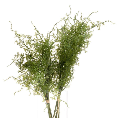 Asparagus Fern Bunch - Realistic Artificial Flower Single Stem Artificial Flora - Decor Sanctuary UK curated collection of luxury home decor