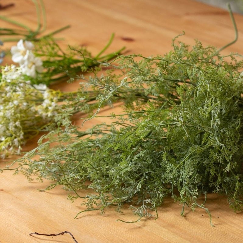 Asparagus Fern Bunch - Realistic Artificial Flower Single Stem Artificial Flora - Decor Sanctuary UK curated collection of luxury home decor