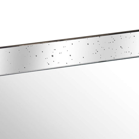 Astor Distressed Large Mirrored Tray With Wooden Detailing AC - Trays - Decor Sanctuary UK curated collection of luxury home decor