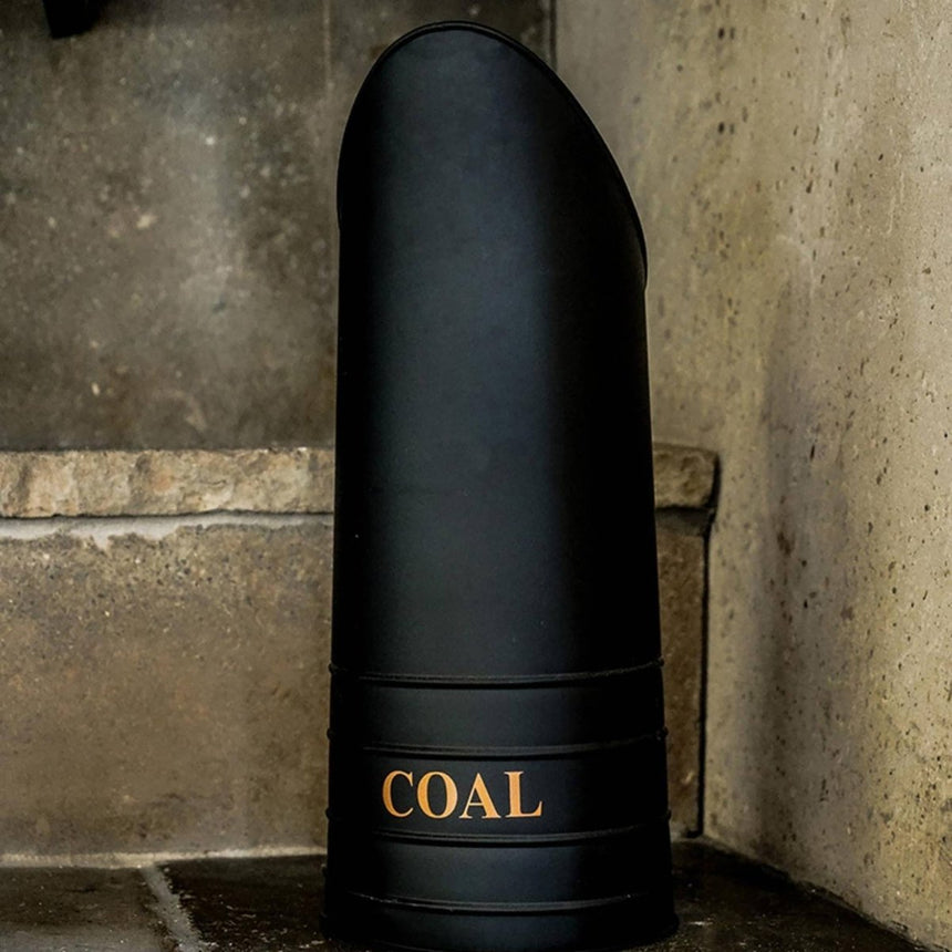 Black Coal Hod 54cm Luxury Home Decor Garden & Outdoor And Gifts