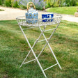 Blaisdon Cream Garden Butlers Occasional Table - Antique English Country Garden Style Quality Home Decor Garden & Outdoor Living and Gifts