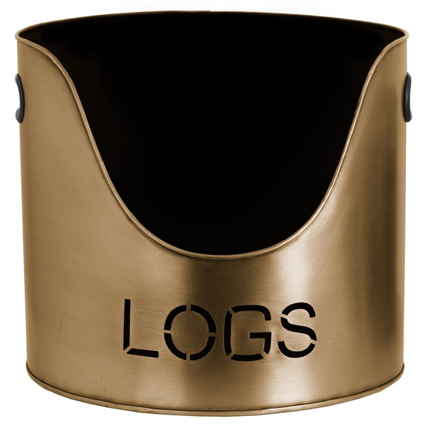 Beautiful Bronze Handcrafted Trio of Logs Bucket, Kinding Bucket and Matches Holder Luxury Home Decor Garden & Outdoor And Gifts