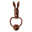 Cast Iron Hare Door Knocker Antique Copper H23.5Cm W10.5Cm Luxury Home Decor Garden & Outdoor And Gifts