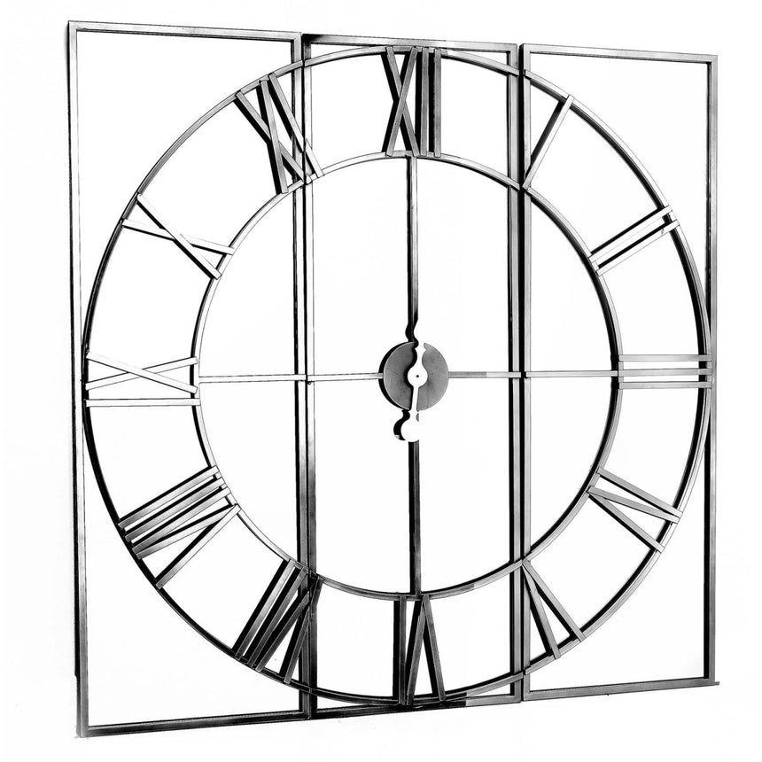 Celina Mirrored Wall Clock Luxury Home Decor Garden & Outdoor And Gifts