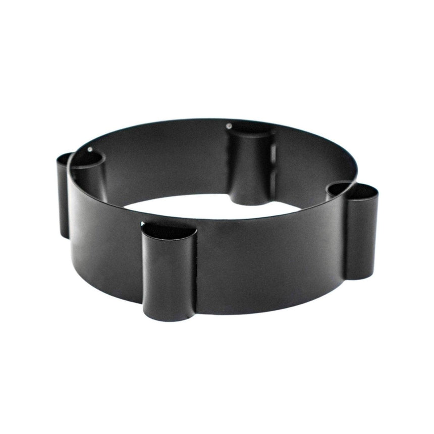 Centrepiece Candle Holder in Black H7Cm W25Cm Luxury Home Decor Garden & Outdoor And Gifts