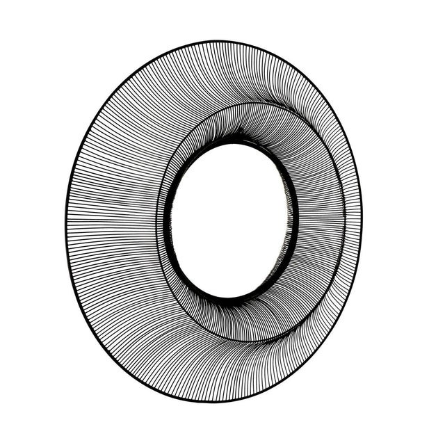 Chico Black Large Wire Mirror Luxury Home Decor Garden & Outdoor And Gifts