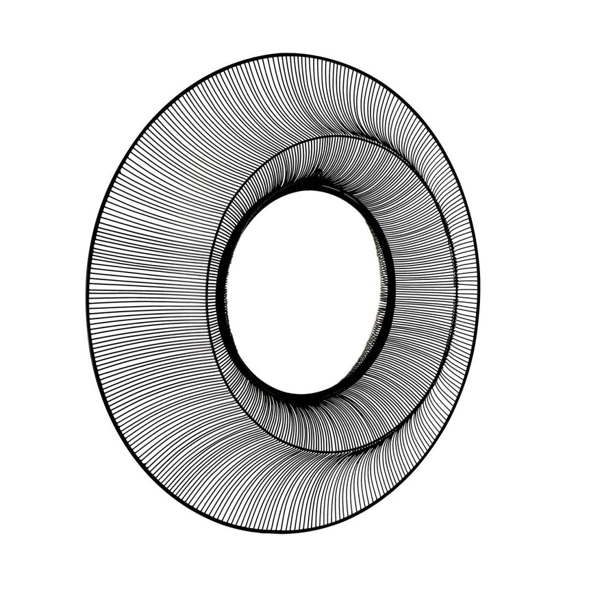 Chico Black Large Wire Mirror Luxury Home Decor Garden & Outdoor And Gifts