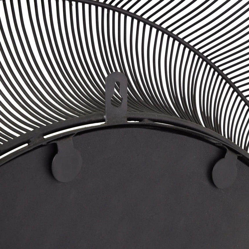 Chico Black Large Wire Mirror Luxury Home Decor Garden & Outdoor And Gifts