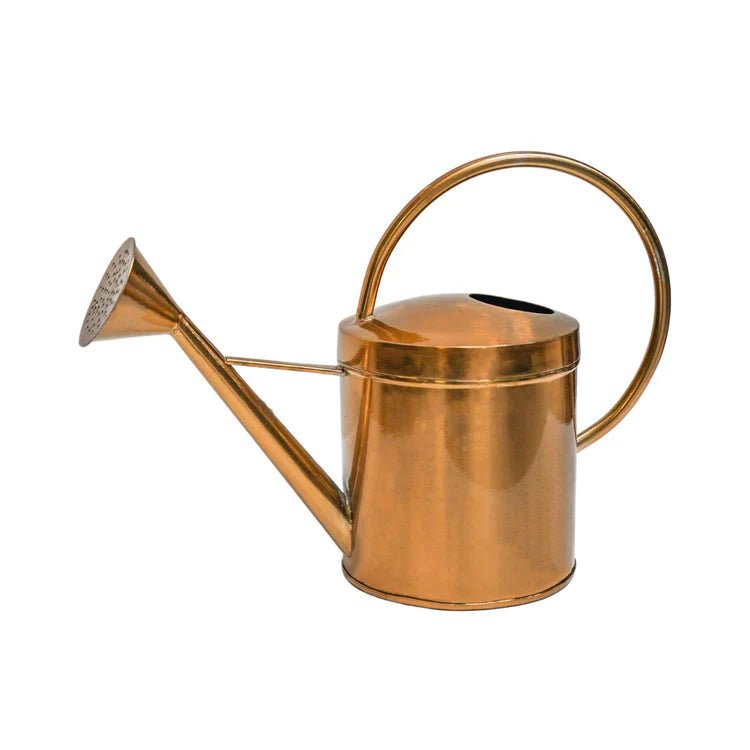 Classic Copper Finish Indoor Watering Can Luxury Home Decor Garden & Outdoor And Gifts