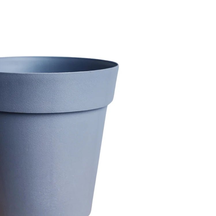 Cleo Outdoor Planter Night Blue w/Wheels - Frost Resistant, Built - in Drainage, 100% Recyclable Quality Home Decor Garden & Outdoor Living and Gifts