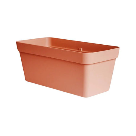 Cleo Outdoor Rectangle Planter Terracotta w/Wheels - Frost Resistant Built - in Drainage Quality Home Decor Garden & Outdoor Living and Gifts