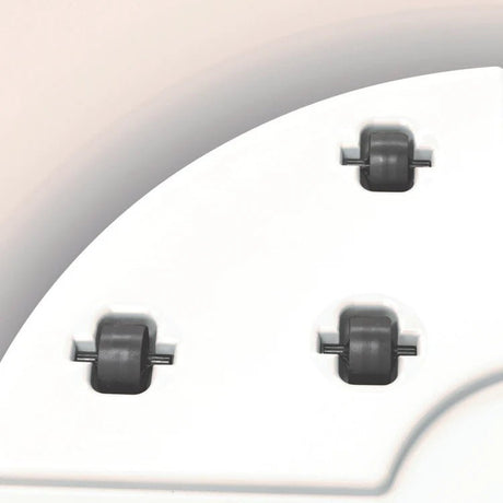 Cleo Outdoor Rectangle Planter Terracotta w/Wheels - Frost Resistant Built - in Drainage Quality Home Decor Garden & Outdoor Living and Gifts