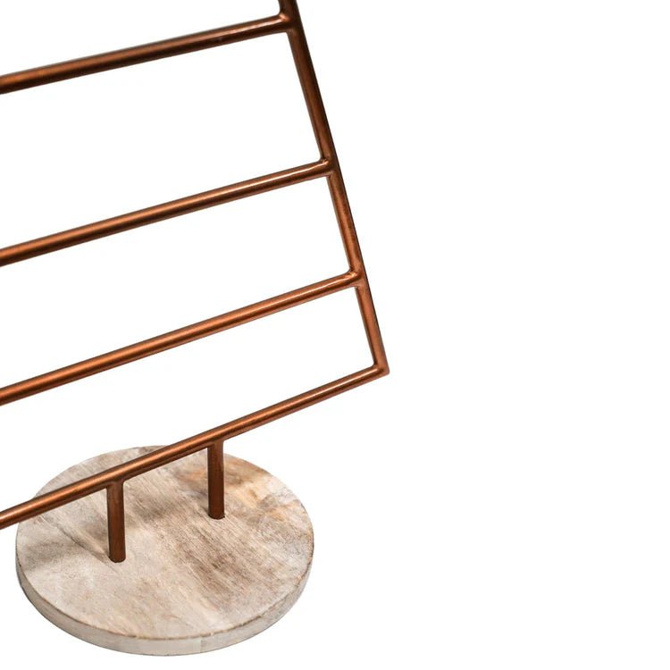 Copper Christmas Tree with Star Iron Quality Home Decor Garden & Outdoor Living and Gifts