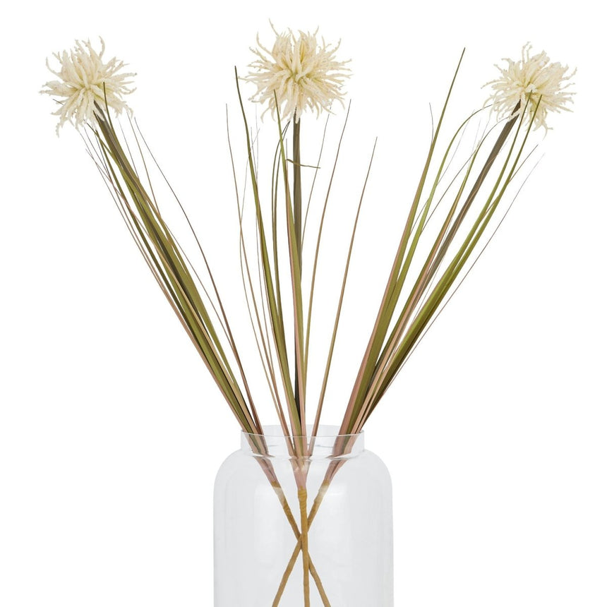 Cream Aster Spider Chrysanthemum - Realistic Artificial Flower Single Stem Luxury Home Decor Garden & Outdoor And Gifts