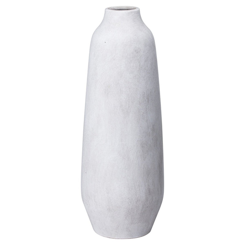 Darcy Ople Large Tall Ceramic Vase - Stone Ceramic Vases UK Luxury Home Decor Garden & Outdoor And Gifts