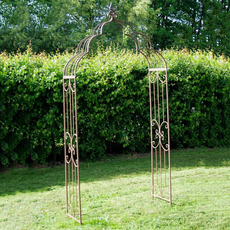 Decorative Garden Arch - Rusty Finish Quality Home Decor Garden & Outdoor Living and Gifts