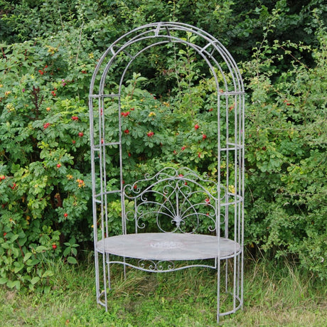 Decorative Garden Bench - Antique Grey Quality Home Decor Garden & Outdoor Living and Gifts