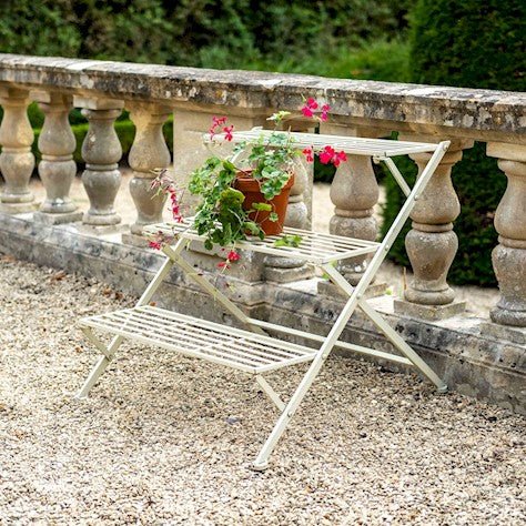 Decorative Garden Occasional Table - Antique Cream Quality Home Decor Garden & Outdoor Living and Gifts