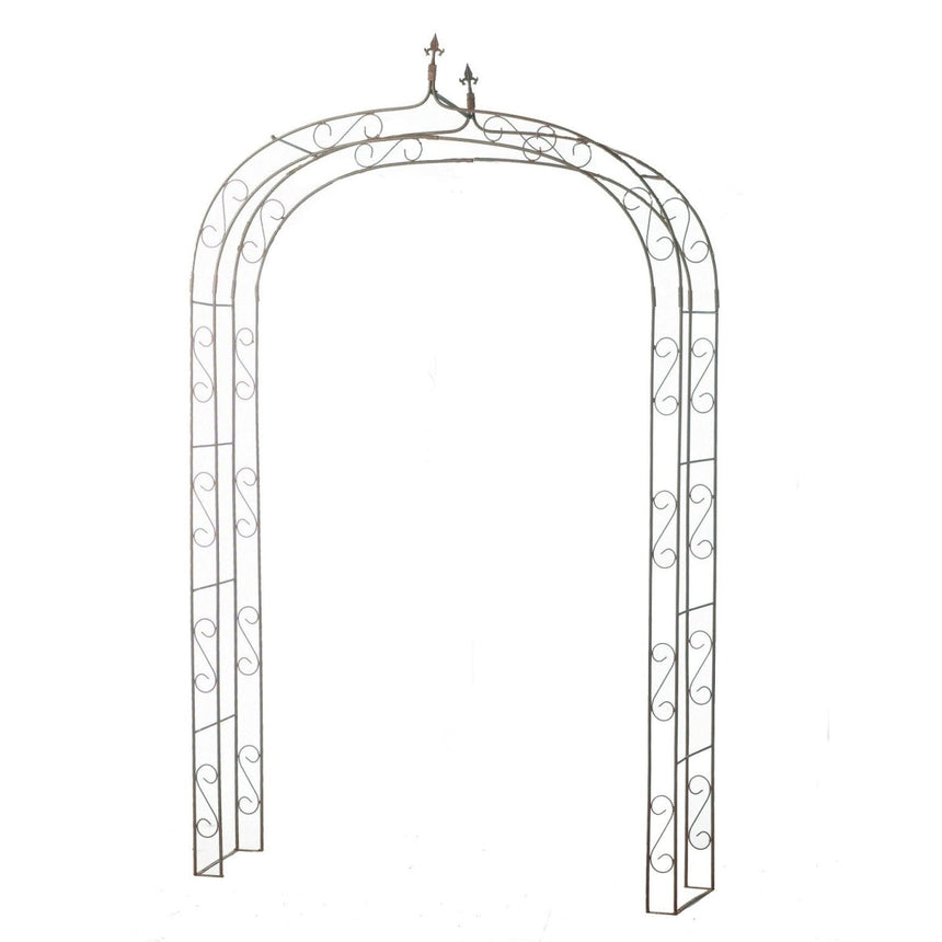 Decorative Gothic Garden Arch - Rusty Finish Quality Home Decor Garden & Outdoor Living and Gifts