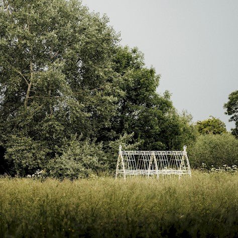 Decorative Gothic Garden Tunnel - Cream Quality Home Decor Garden & Outdoor Living and Gifts