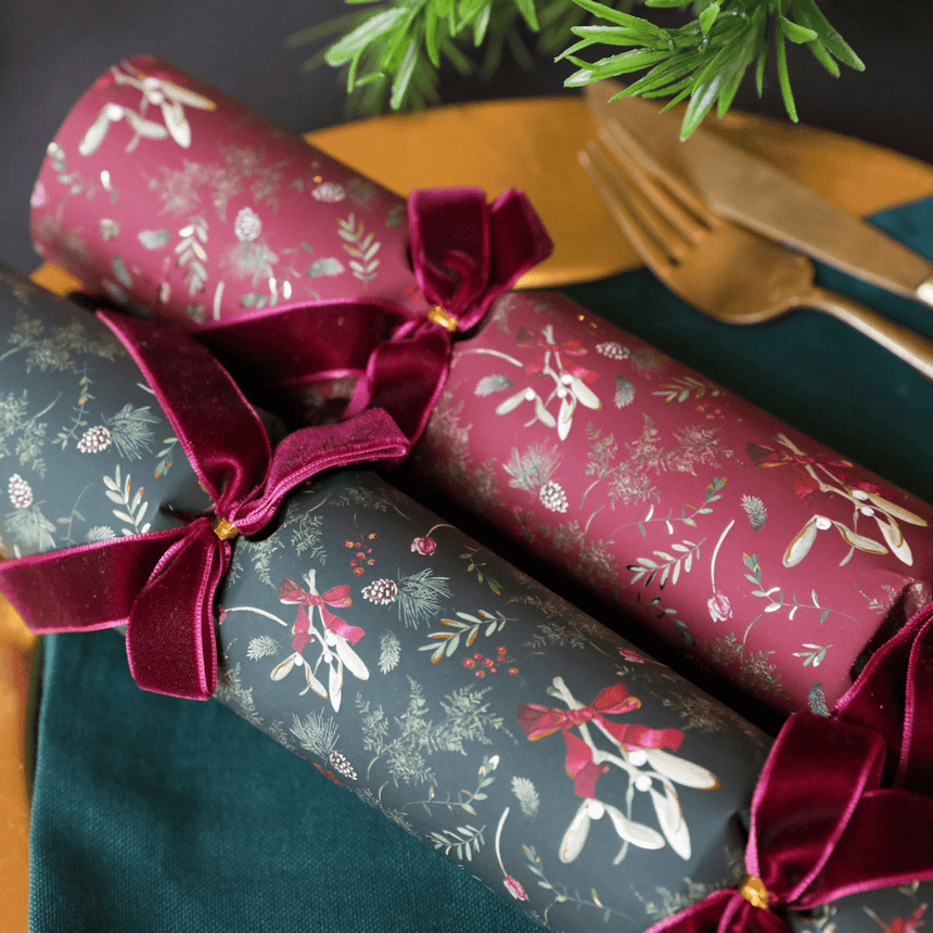 Eco Christmas Crackers – FSC Mix Handmade 12in Set of 6 | Decor Sanctuary Quality Home Decor Garden & Outdoor Living and Gifts