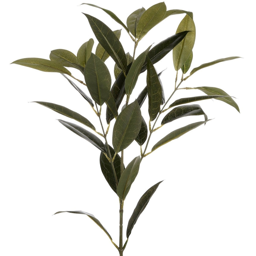 Faux Bay Leaf Spray - Realistic Artificial Flower Single Stem Luxury Home Decor Garden & Outdoor And Gifts
