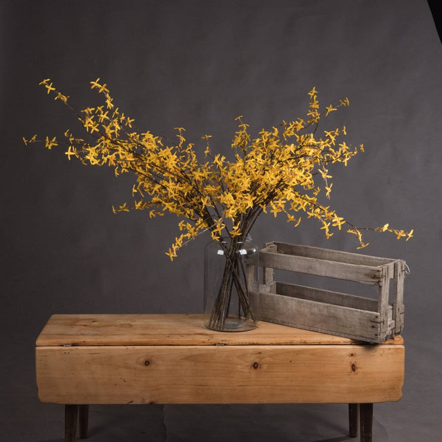 Forsythia - Realistic Artificial Flower Single Stem Luxury Home Decor Garden & Outdoor And Gifts
