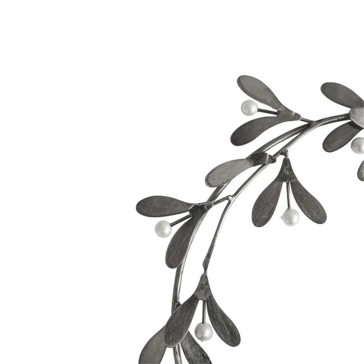 Galvanised Mistletoe Wreath Quality Home Decor Garden & Outdoor Living and Gifts
