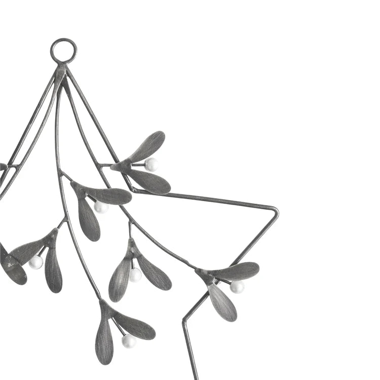 Galvanised Star Mistletoe Wreath Quality Home Decor Garden & Outdoor Living and Gifts