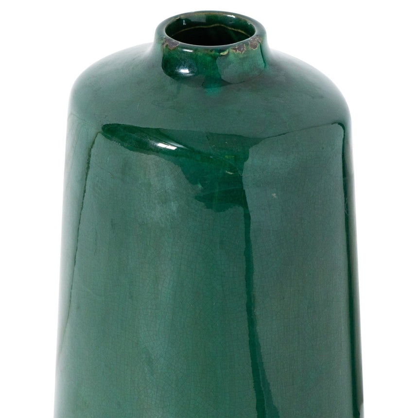 Garda Emerald Glazed Liv Vase Luxury Home Decor Garden & Outdoor And Gifts