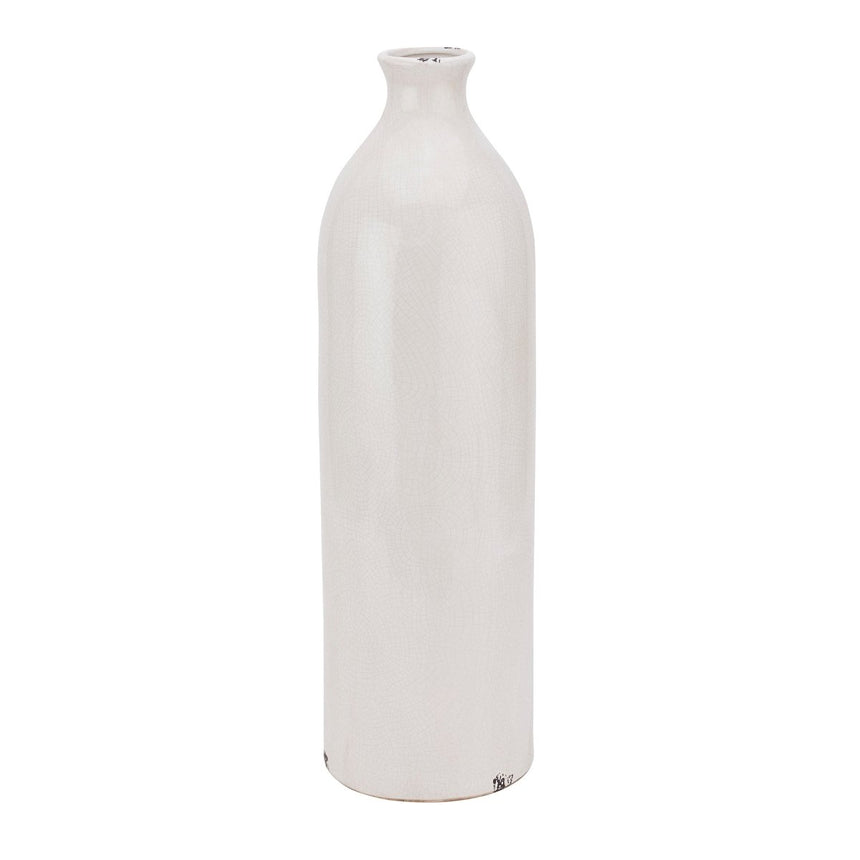 Garda Glazed Gisela Cream Vase - Glazed Ceramic Vases UK Luxury Home Decor Garden & Outdoor And Gifts