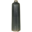 Garda Grey Slim Neck Glazed Raine Vase - Glazed Ceramic Vases UK Luxury Home Decor Garden & Outdoor And Gifts