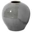 Garda Versatile Grey Glazed Regola Vase - Glazed Ceramic Vases UK Luxury Home Decor Garden & Outdoor And Gifts