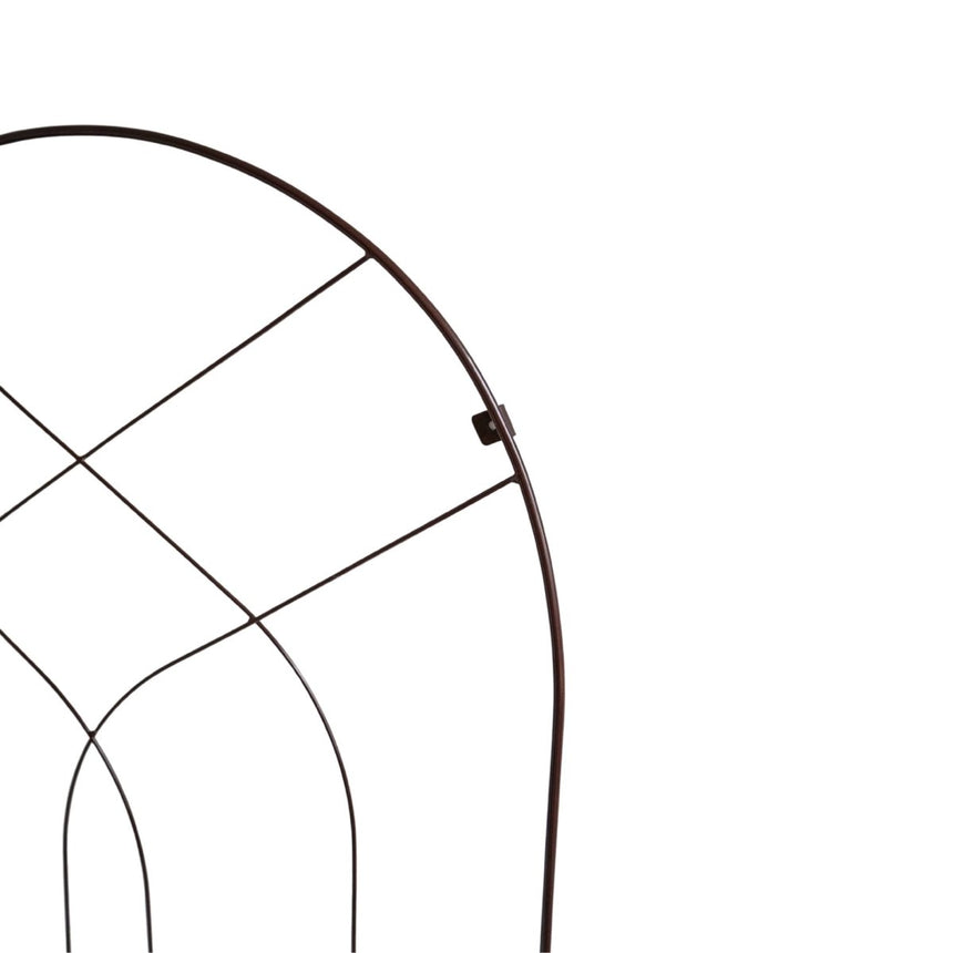 Garden Arch Plant Trellis Bronze Finish - Handcrafted, Easily Fixes To Brick, Fence & Panelling Quality Home Decor Garden & Outdoor Living and Gifts