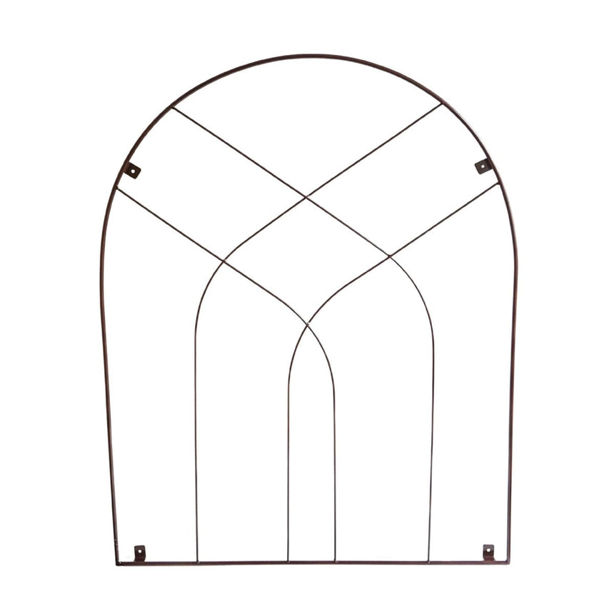 Garden Arch Plant Trellis Bronze Finish - Handcrafted, Easily Fixes To Brick, Fence & Panelling Quality Home Decor Garden & Outdoor Living and Gifts