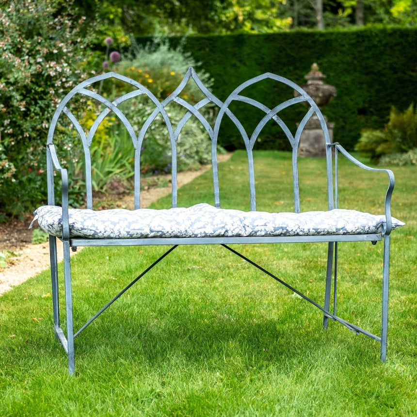 Garden Bench - Lead Colour - Gothic Style Quality Home Decor Garden & Outdoor Living and Gifts