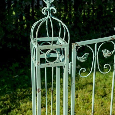 Garden Ornamental Gate - Rusty Finish Quality Home Decor Garden & Outdoor Living and Gifts