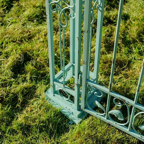 Garden Ornamental Gate - Rusty Finish Quality Home Decor Garden & Outdoor Living and Gifts