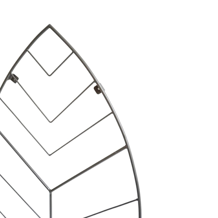 Garden Trellis Leaf Design Zinc Finish - Ideal For Climbing Roses, Handcrafted Unique Pattern Quality Home Decor Garden & Outdoor Living and Gifts