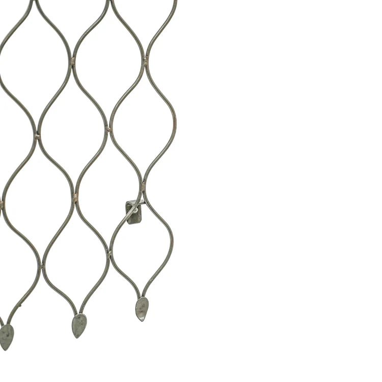 Garden Trellis Small Honeycomb Design Zinc Finish - Frost Resistant, Ideal For Climbing Plants Quality Home Decor Garden & Outdoor Living and Gifts