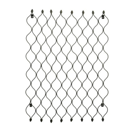Garden Trellis Small Honeycomb Design Zinc Finish - Frost Resistant, Ideal For Climbing Plants Quality Home Decor Garden & Outdoor Living and Gifts