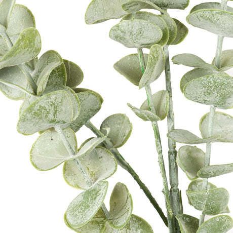 Gunnii Eucalyptus Spray - Best Artificial Flower Single Stem Luxury Home Decor Garden & Outdoor And Gifts
