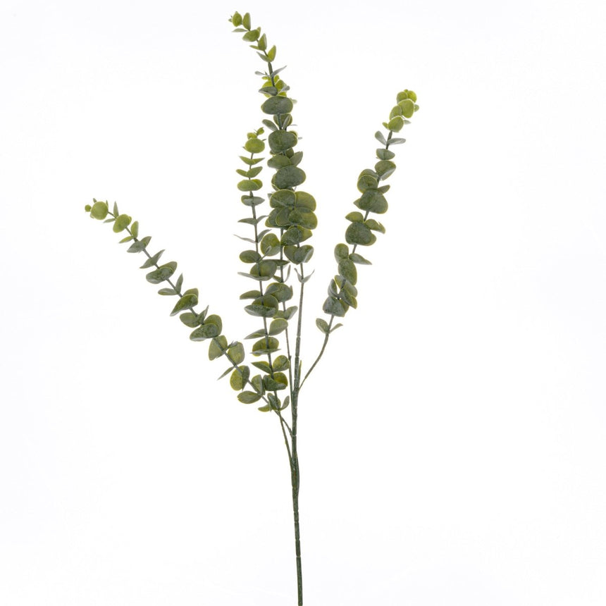 Gunnii Eucalyptus Spray - Best Artificial Flower Single Stem Luxury Home Decor Garden & Outdoor And Gifts