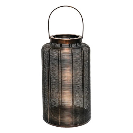 Hampton Large Outdoor Garden Lantern - Copper Finis, Woven Metal Quality Home Decor Garden & Outdoor Living and Gifts