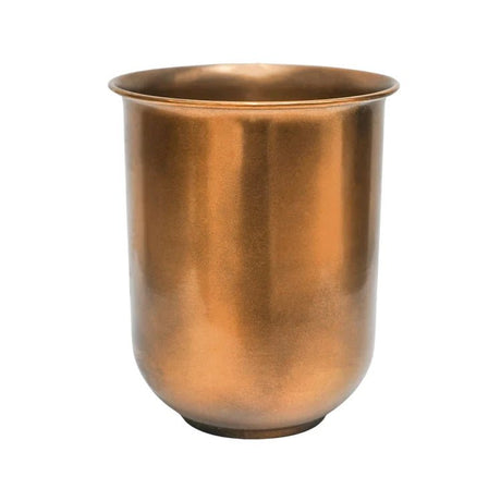 Hampton Outdoor Planter Copper Metal - UV Stable Frost Resistant Lightweight Quality Home Decor Garden & Outdoor Living and Gifts